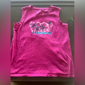 Life is Good Fushia Good Vines Tank